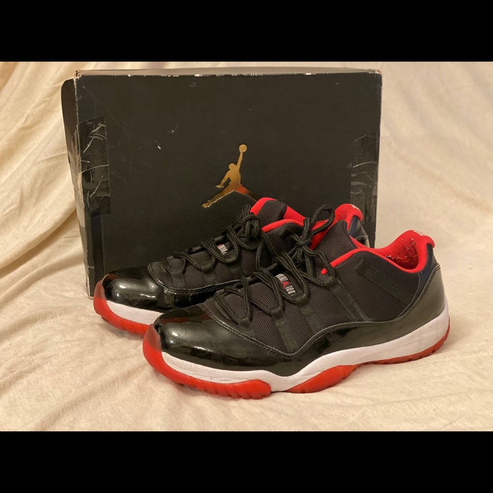 Men Jordan Low Retro 11 Breds